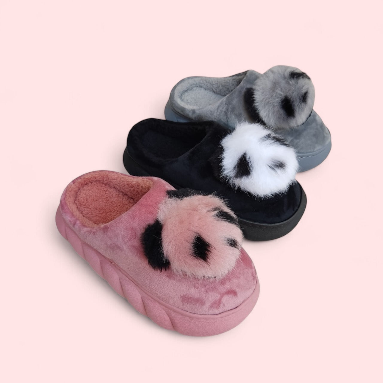 Panda carpet shoes