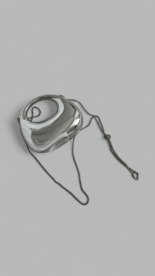 Acrylic crescent moon bag