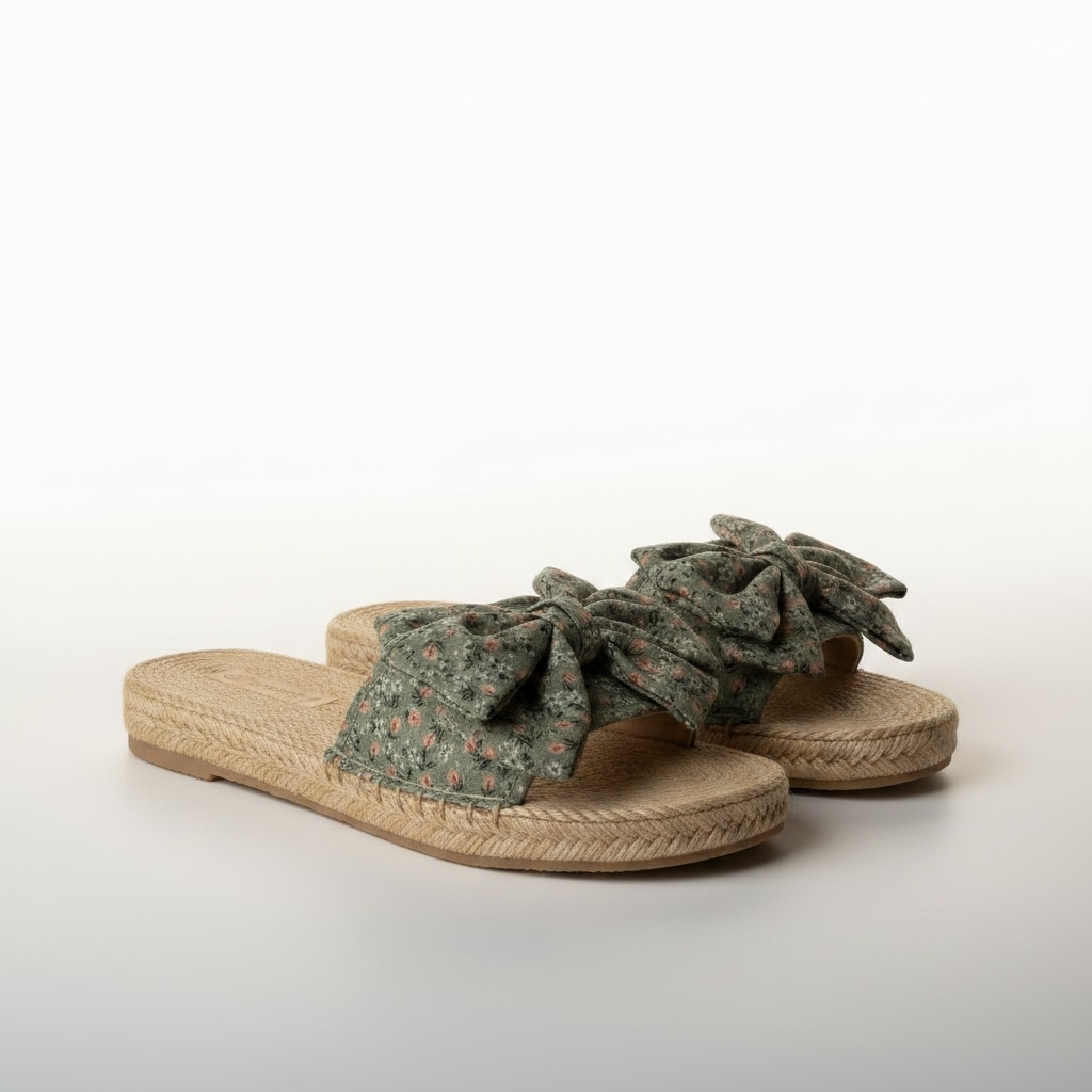 Floral softee -sage green