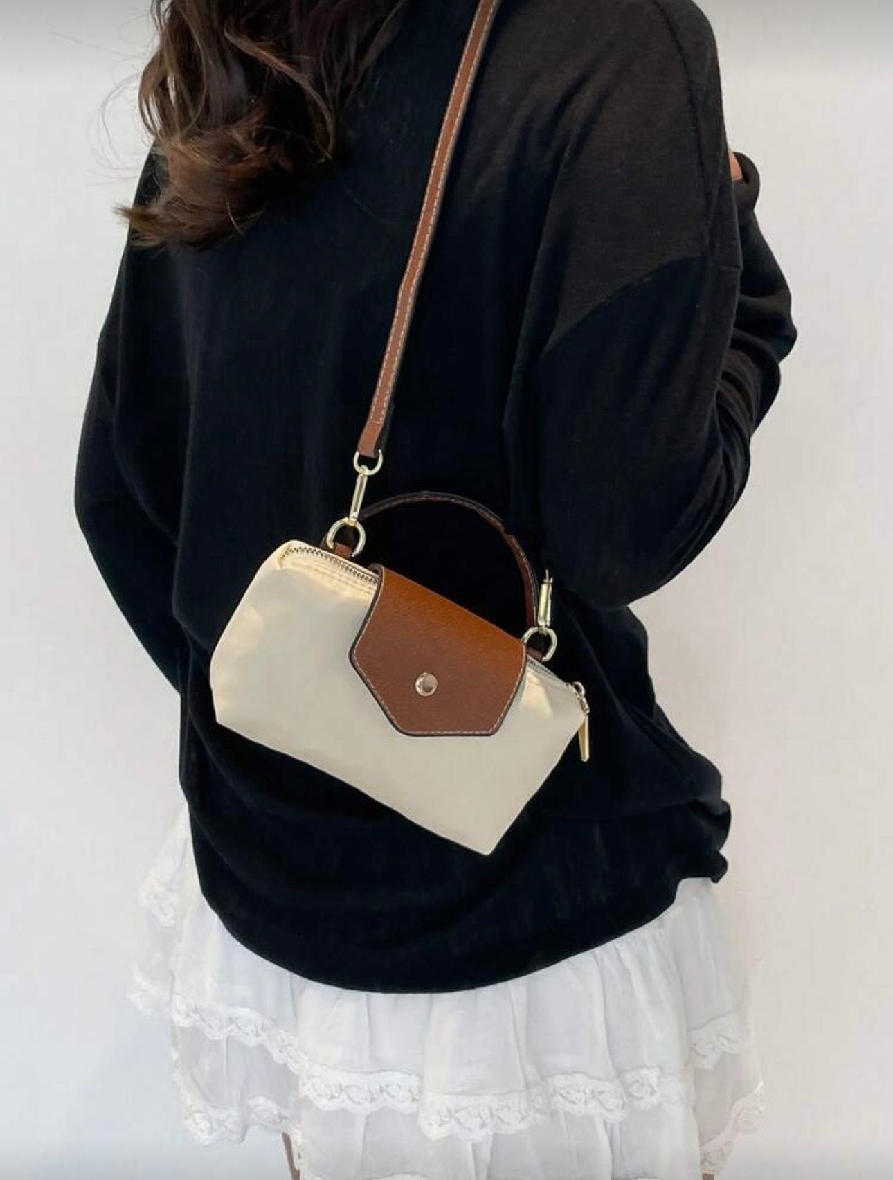 Mini Nylon Fabric
Crossbody Bag