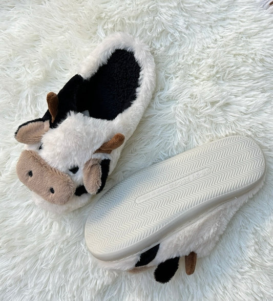 Cow carpet shoes