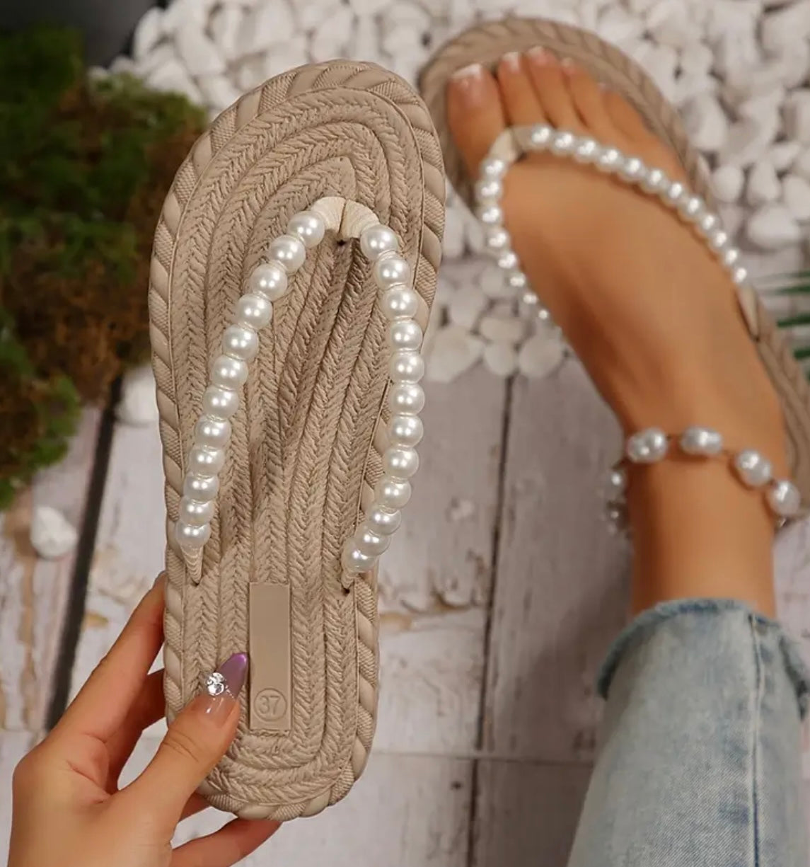 Pearl flipflop