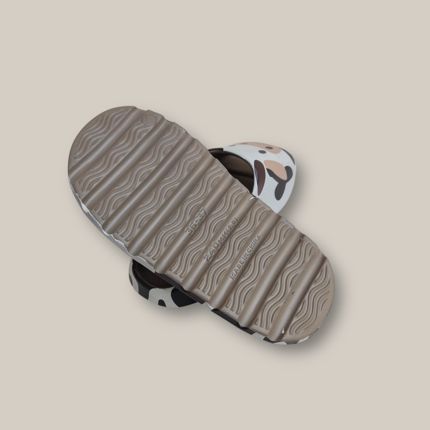 Cow slippers