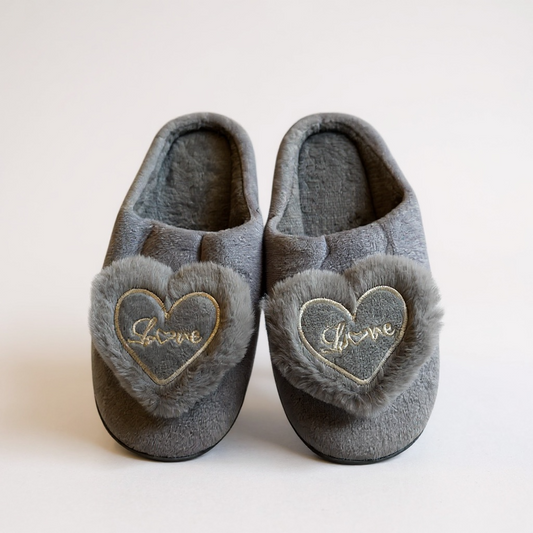 Heart love carpet shoes