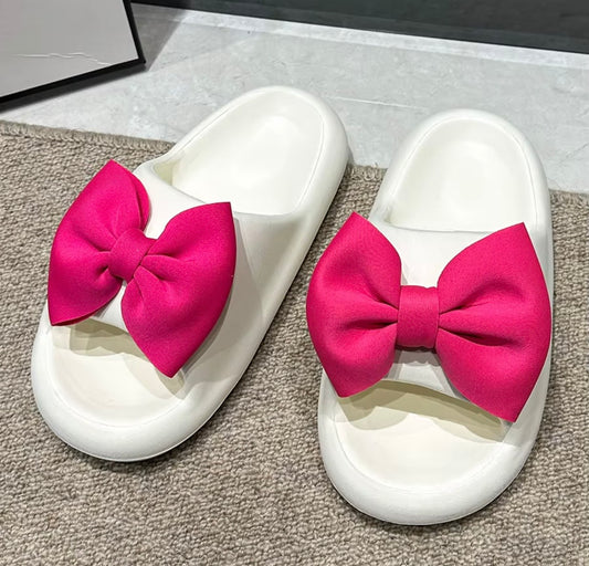 Rubber bow softee (pink)