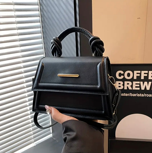 Mini trendy crossbody bag (black)