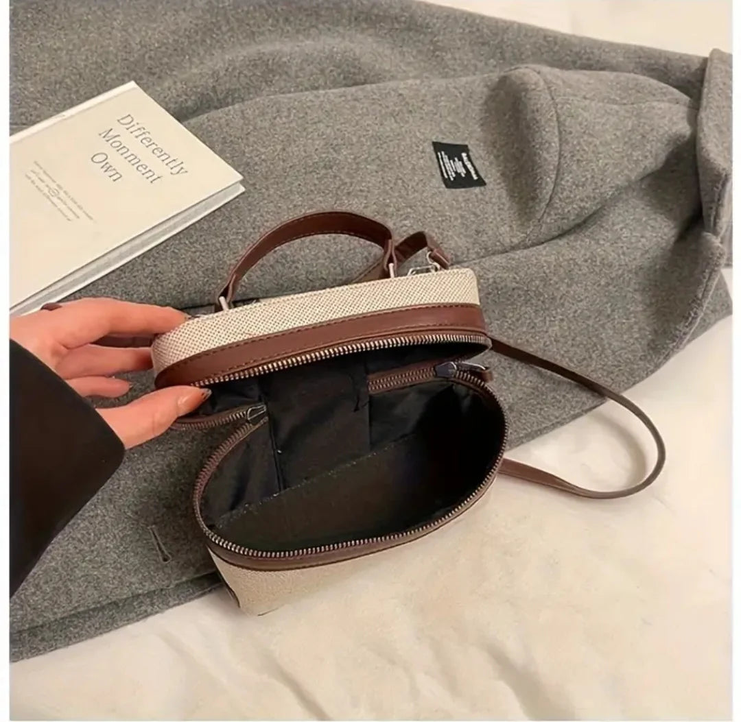Box cross body bag