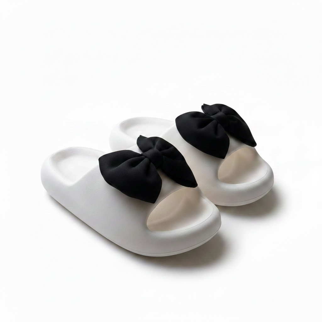 Rubber bow softee (black)