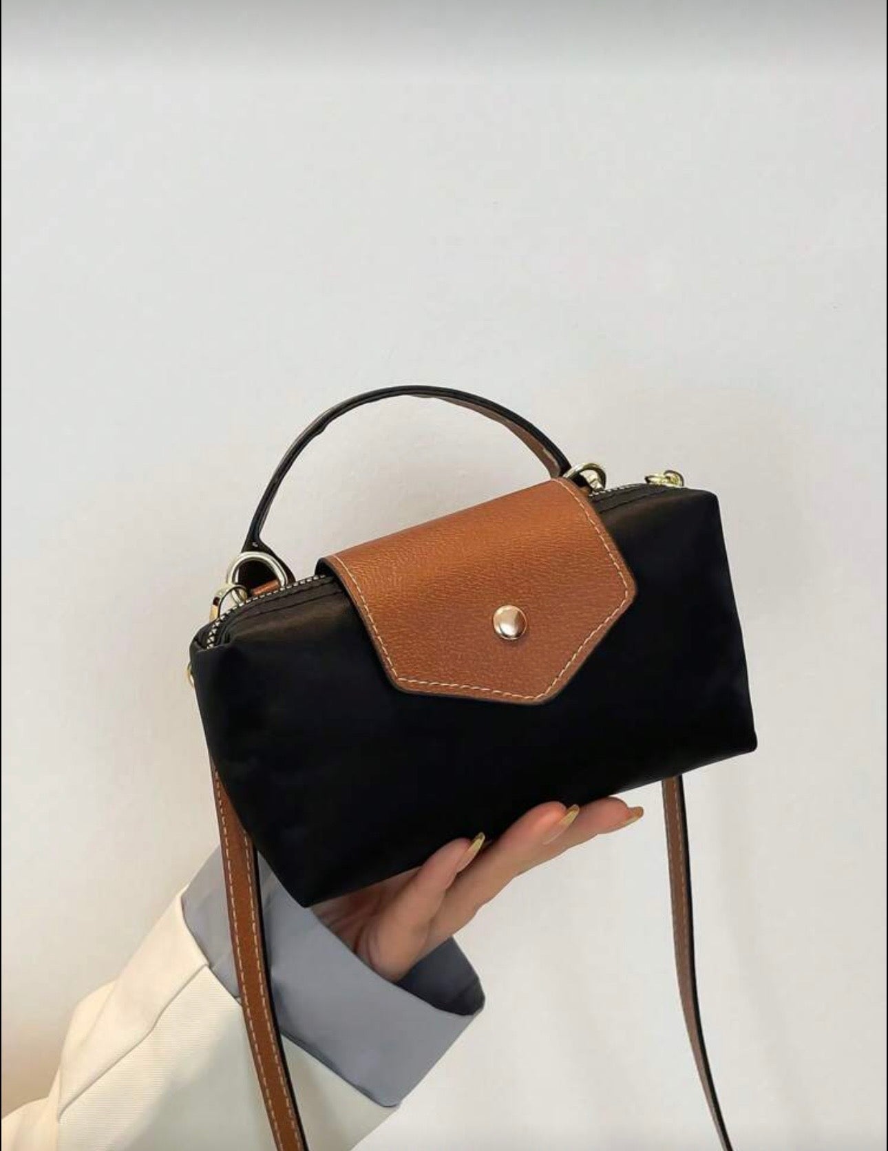 Mini Nylon Fabric
Crossbody Bag