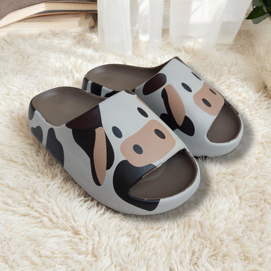 Cow slippers
