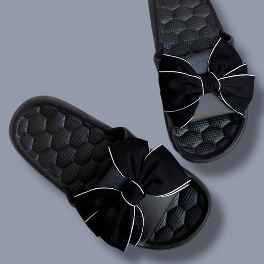 Tie slippers