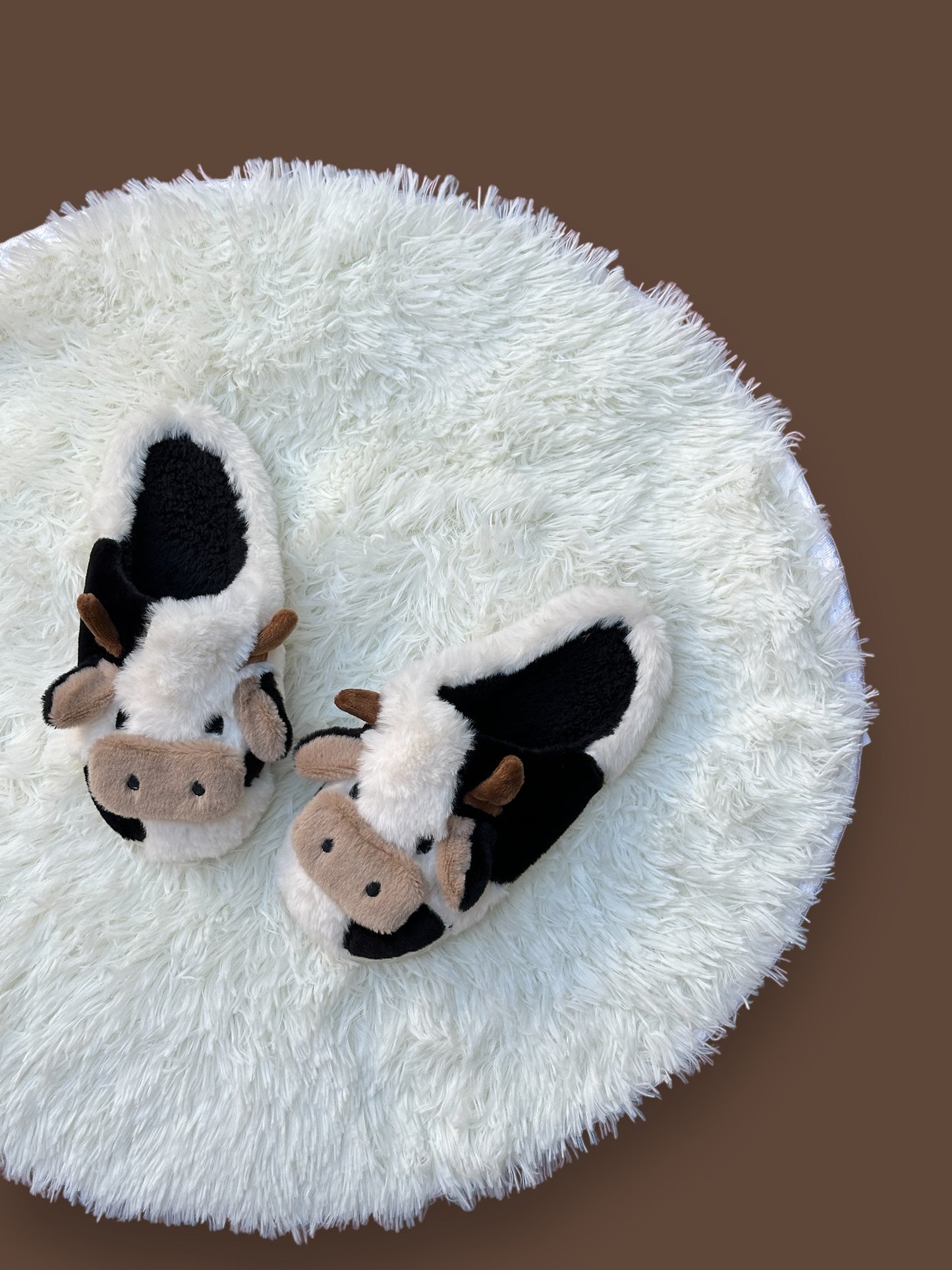 Cow carpet shoes