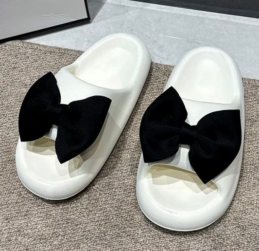 Rubber bow softee (black)
