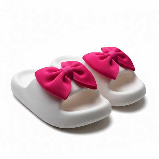 Rubber bow softee (pink)