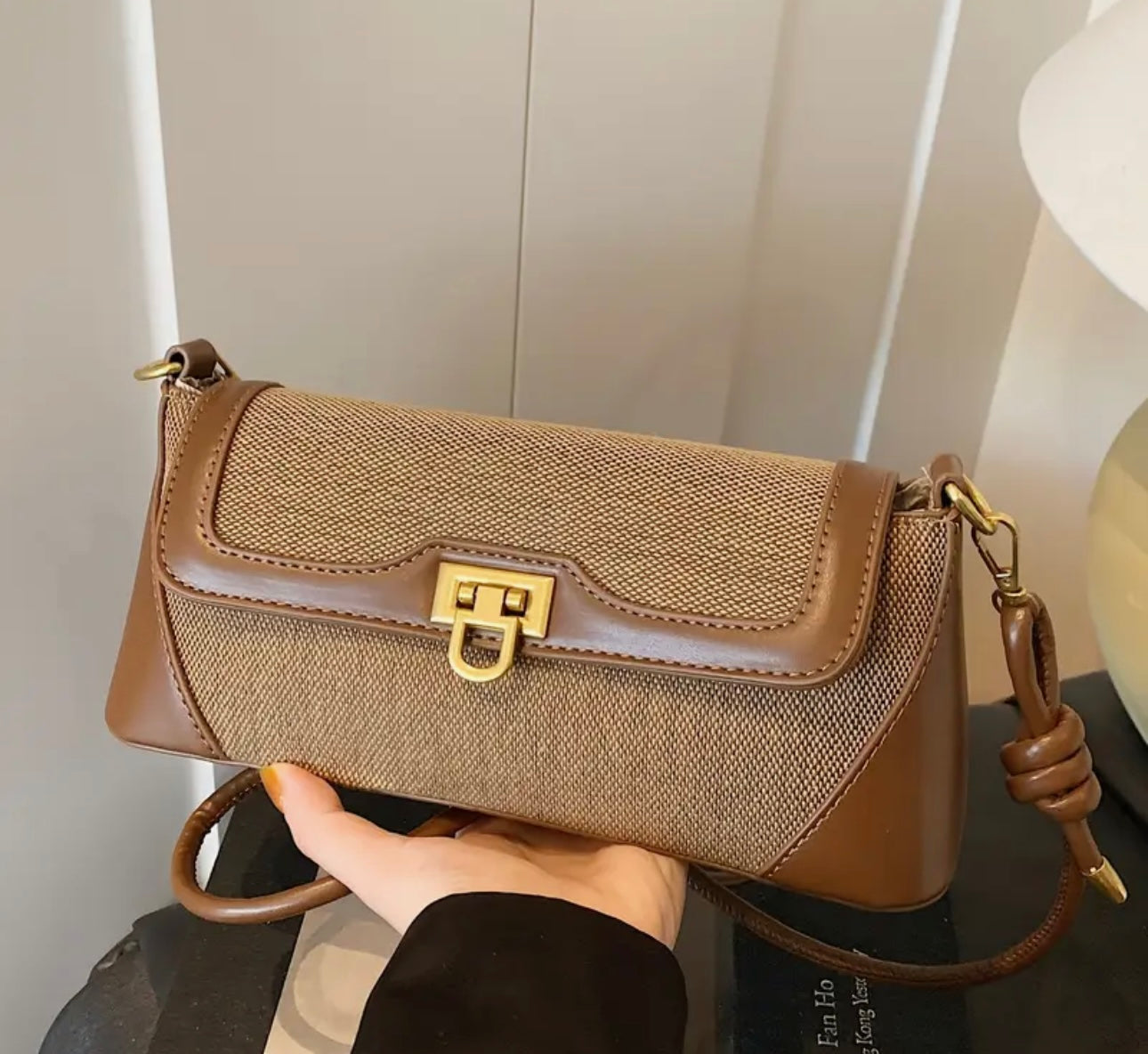 Retro brown bag