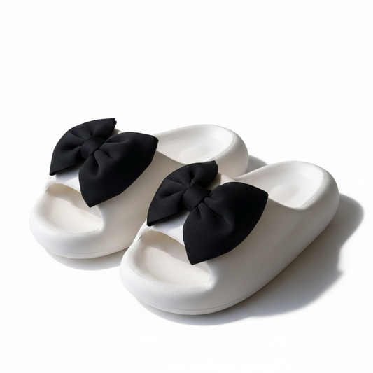 Rubber bow softee (black)