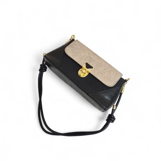 geometric shoulder bag
