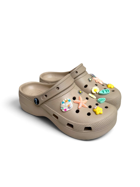 Starfish clogs beige