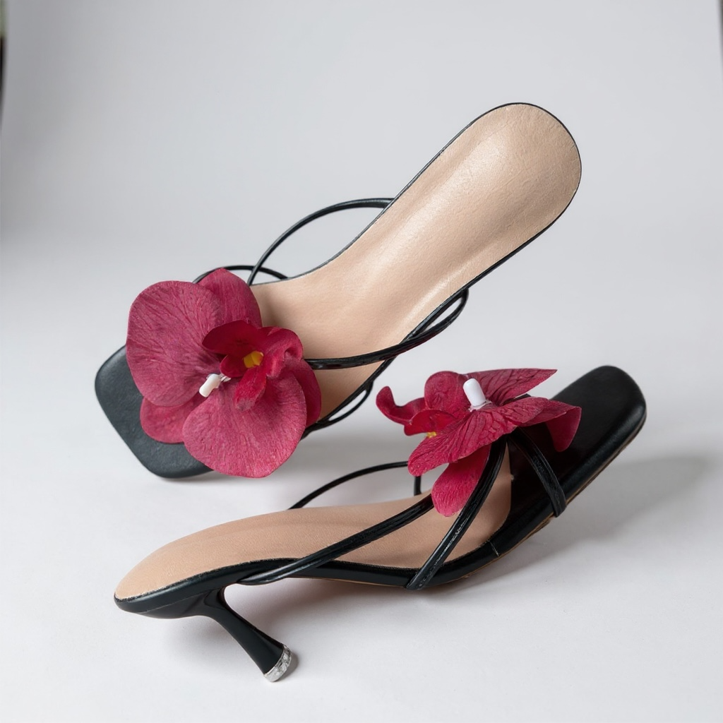 Flower heel